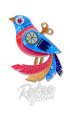 Erstwilder The Wind Up Brooch