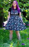 Rebel Romance X Katie Abey Pigeon Party Flared Pinafore