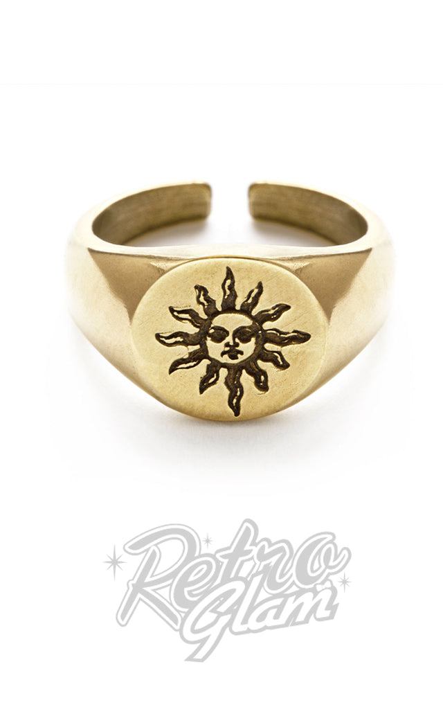 Amano Studio El Sol Signet Ring