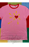 Astro Bettie Carefree Pink/Red Ringer Tee valentines
