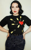 Astro Bettie Carefree Sweater in Black