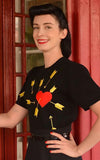 Astro Bettie Carefree Sweater in Black