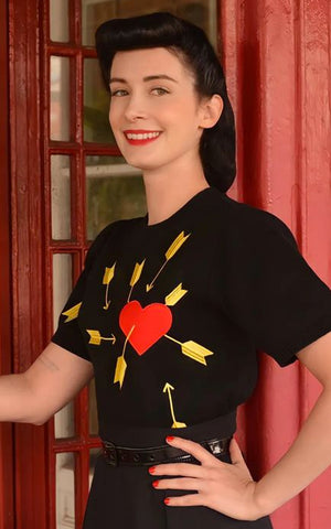 Astro Bettie Carefree Sweater in Black - 2XL left only