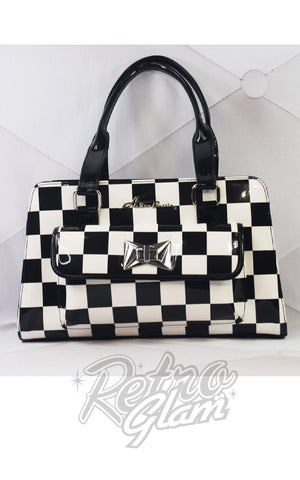 Astro Bettie Cosmo Handbag in Checkerboard