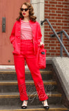 Astro Bettie Midge Classic Reproduction Jeans in Red model
