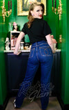 Astro Bettie Monroe Jeans in Indigo back