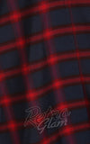 Banned Barbara Christmas Checks Swing Dress fabric