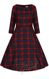 Banned Barbara Christmas Checks Swing Dress