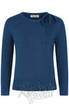 Banned Bella Bow Jumper in Teal CAD