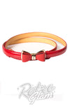Ocean Avenue Bow Belt red