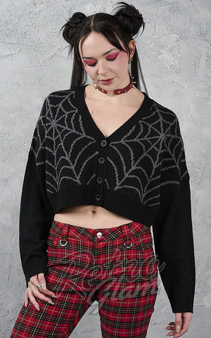 Banned Web Of Night Cardigan