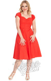 Banned Dance Days Dress in Red