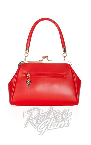 Banned Daydream Handbag in Red back