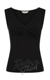 Banned Elaine Top in Black CAD