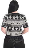 Banned B&W Ghost Delight Jumper gothic back