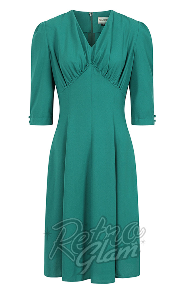 Banned 40s Gioia 40s Dress in Green