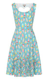 Banned ice cream dress heart cut out