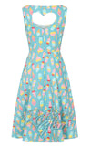 Banned ice cream dress heart cut out back