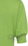 Banned Jones Jumper in Green sleeve