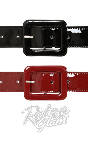 Banned Jukebox Belt in Black or Burgundy