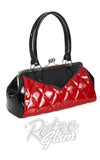 Banned Lilymae Handbag in Black and Red