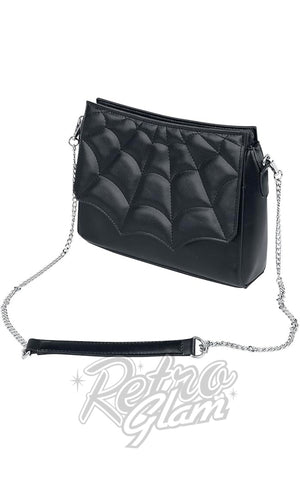 Banned Mabris spiderweb handbag