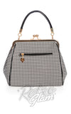 Banned Marilyn Houndstooth Handbag back