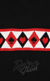 Banned Mila Ace Jumper in Black detail