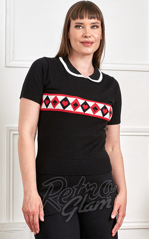 Banned Mila Ace Jumper in Black