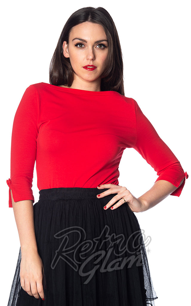 Banned Oonagh Top in Red