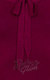 Banned Pretty Illusion Top in Bordeaux detail