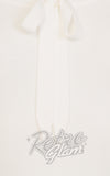 Banned Pretty Illusion Top in Off White detail