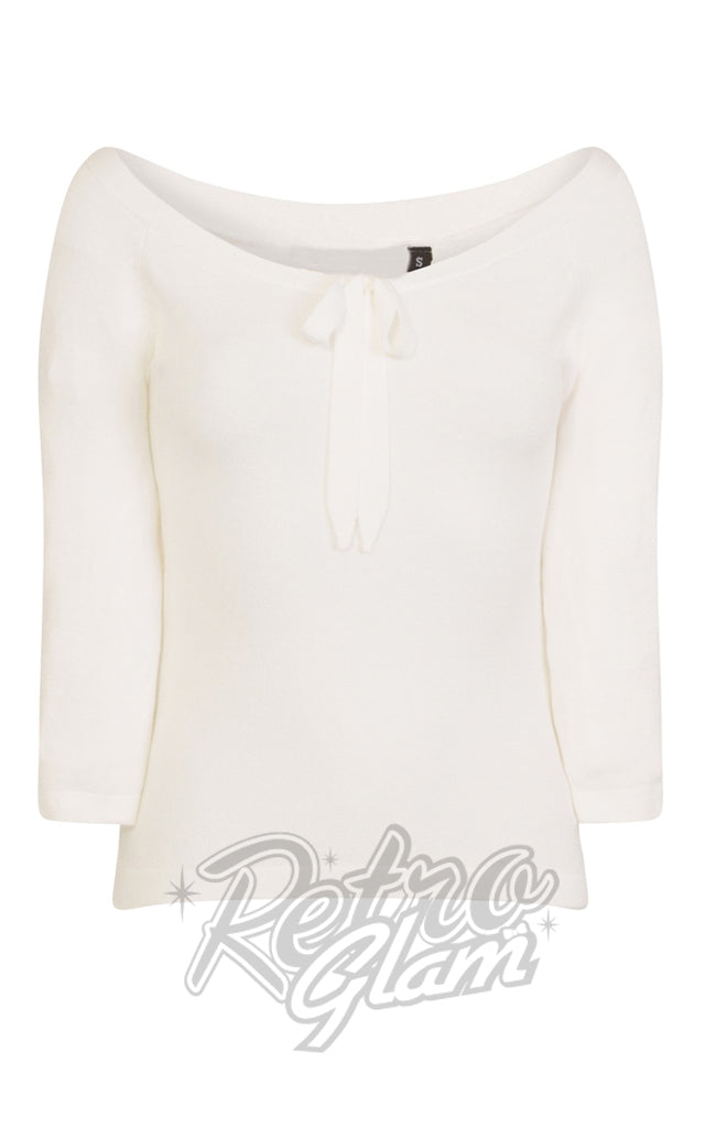 Banned Pretty Illusion Top in Off White
