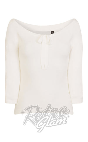 Banned Pretty Illusion Top in Off White CAD
