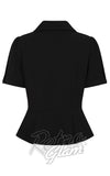 Banned Prue Moon Blouse in Black cad back