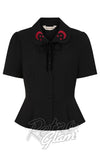 Banned Prue Moon Blouse in Black cad