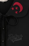 Banned Prue Moon Blouse in Black detail