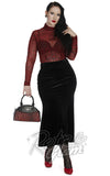 Banned Animal Appeal Top in Red Leopard curvy model