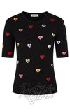 Candy hearts sweater