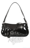 Banned Starlit Shimmer Handbag in Black pinup