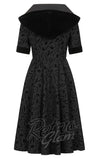 Banned Tara Halloween Night Hooded Dress bats