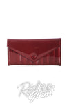 Banned Maggie May Quilted Wallet in Burgundy
