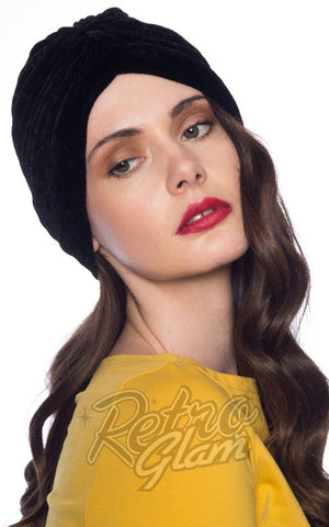 Banned Warlock Hair Turban in Black