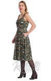 Banned Woodland Creature Swing Dress pinup