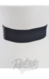 Silver Studded Wide Stretch Belt back