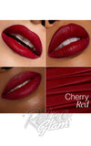 Besame Cherry Red Lipstick model pinup