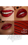 Besame Red Velvet Lipstick model pics