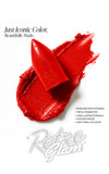 Besame Red Hot Red Lipstick swatch