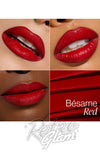Besame Red Lipstick models