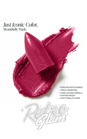 Besame Wild Orchid Lipstick 1952 swatch